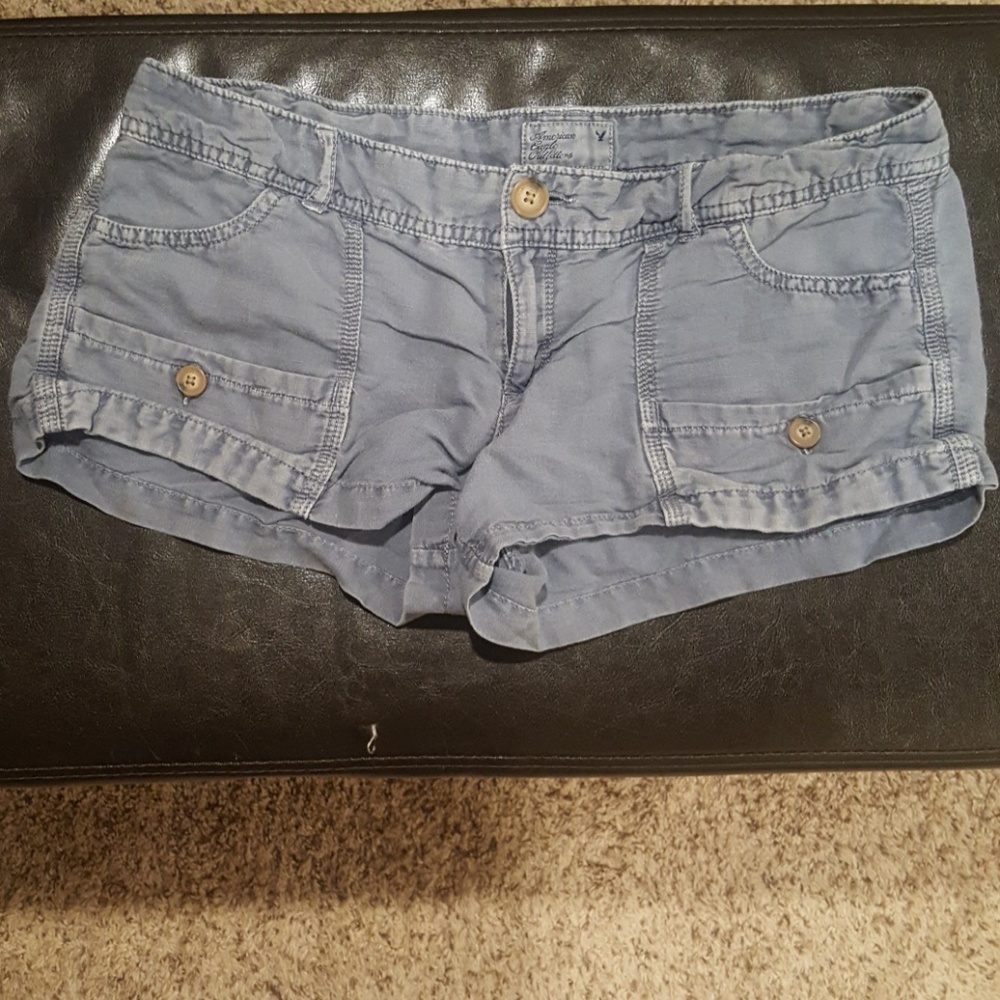 Linen shorts